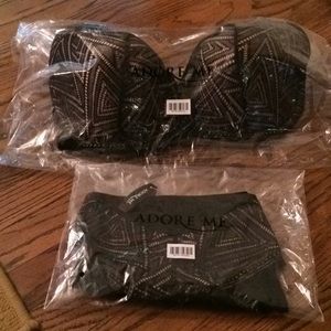 Adore Me bra and panty set
